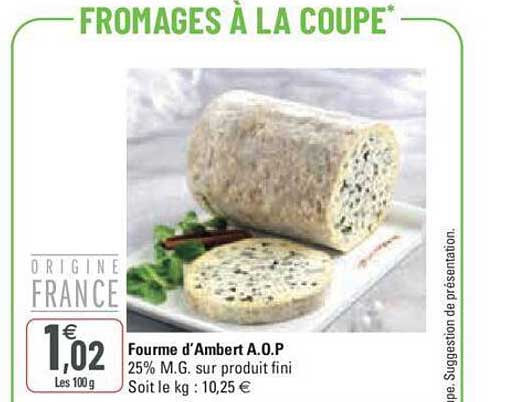 fourme d'ambert aop