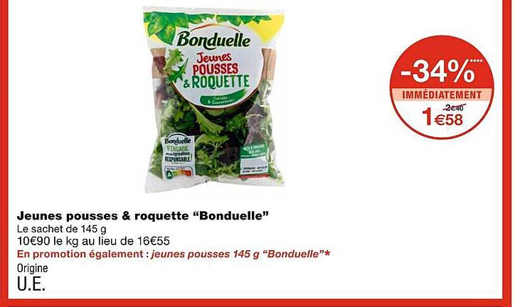 jeunes pousses & roquette bouduelle