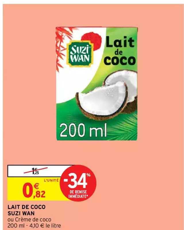 lait de coco suzi wan