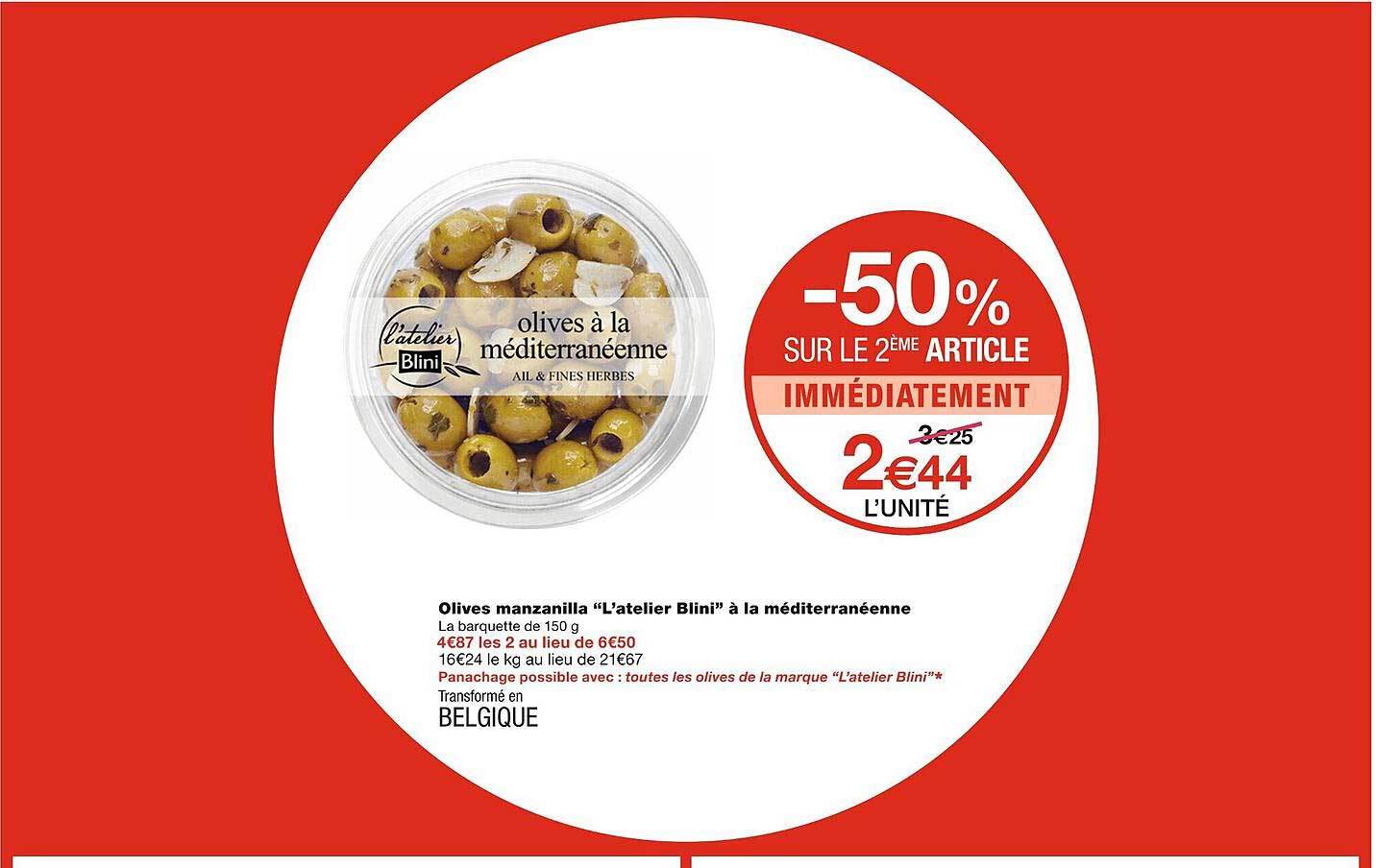 olives manzanilla l'atelier blini à la médirranéenne