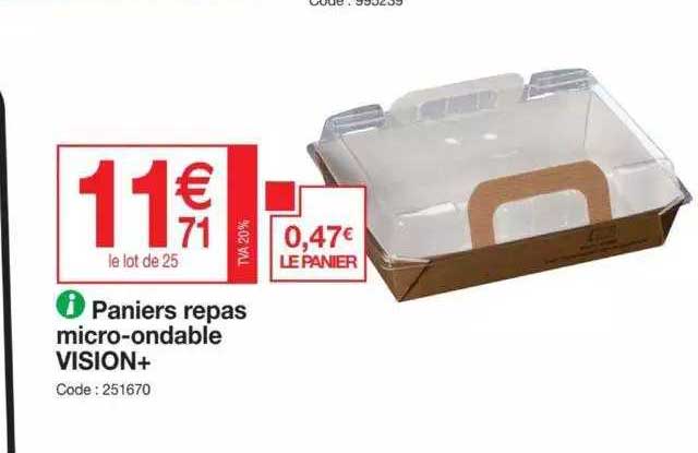 paniers repas micro-ondable vision+