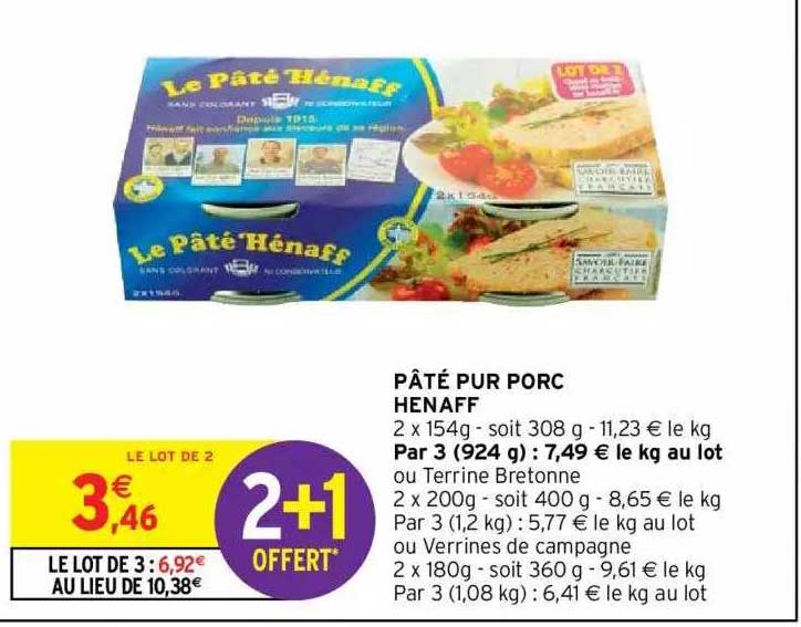Pâté Pur Porc Henaff