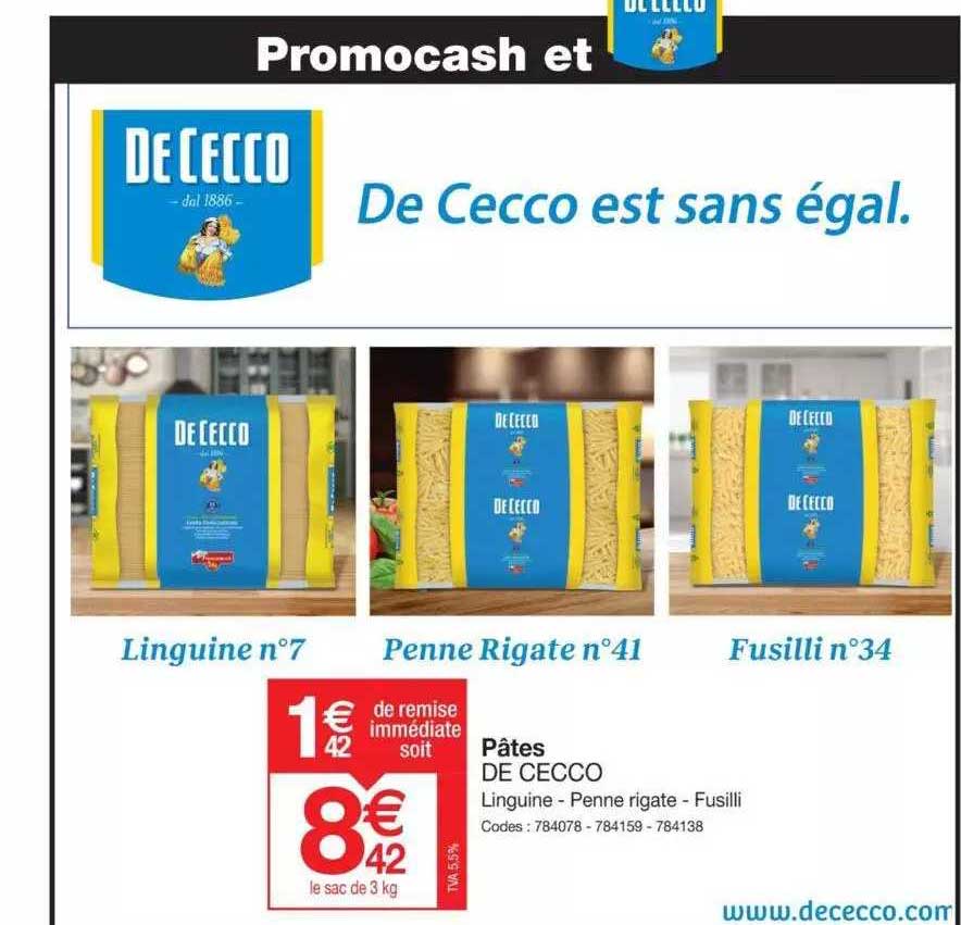 pâtes de cecco
