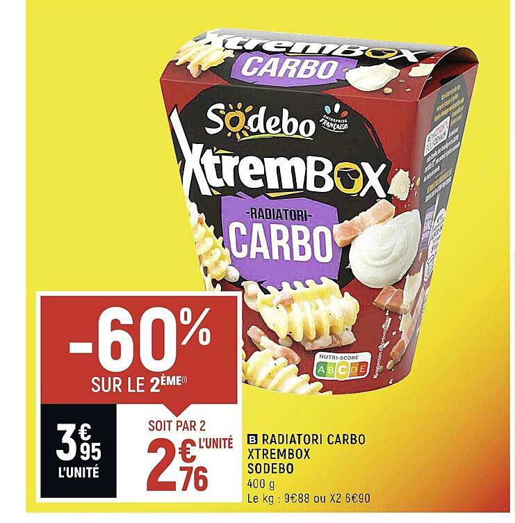 radiatori carbo xtrembox sodebo