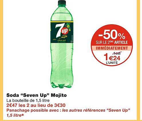 soda "seven up" mojito