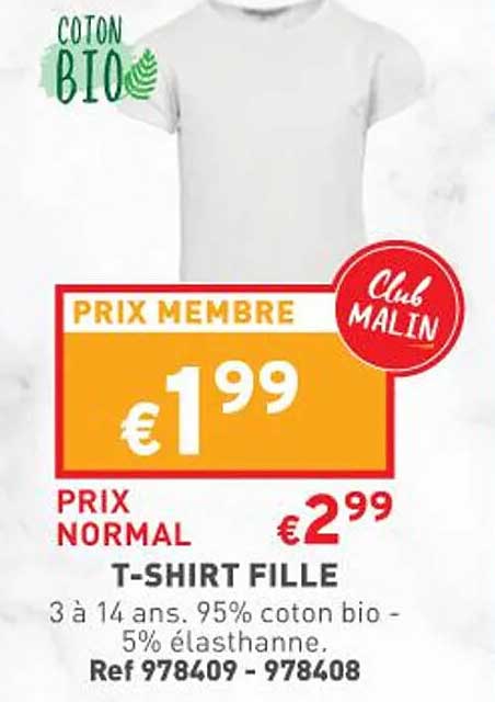 t-shirt fille