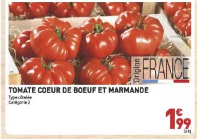 Tomate Coeur De Boeuf Et Marmande