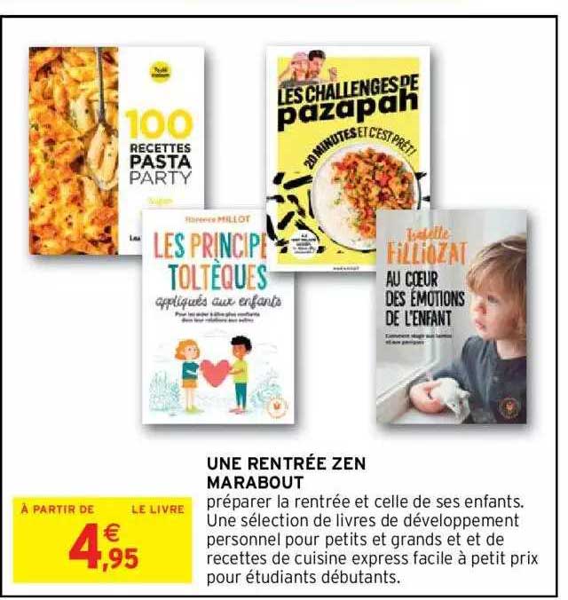 Une Rentreée Zen Marabout