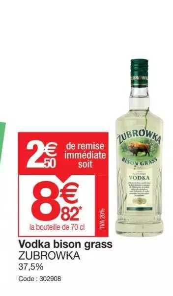 vodka bison grass zubrowka