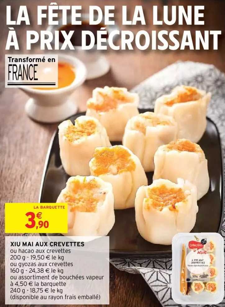 xiu mai aux crevettes