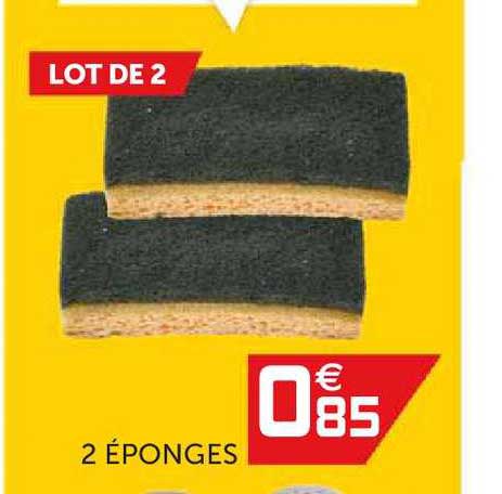 2 éponges