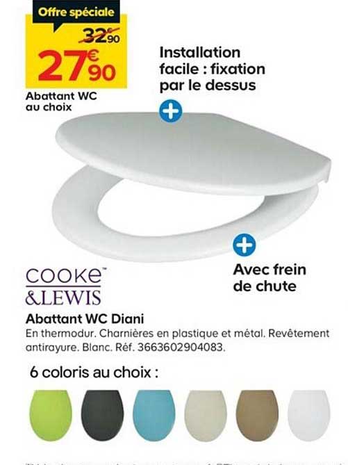 Abattant Wc Diani Cooke&lewis