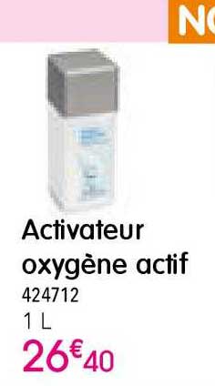 activateur oxygène actif