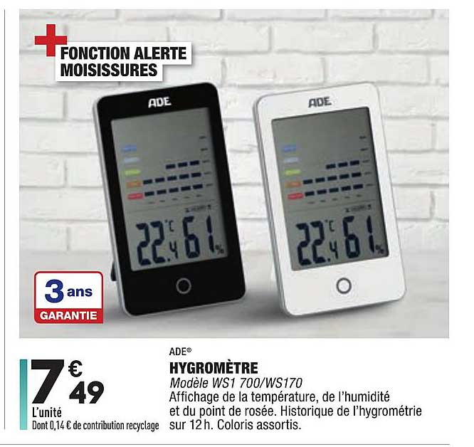ade hygromètre