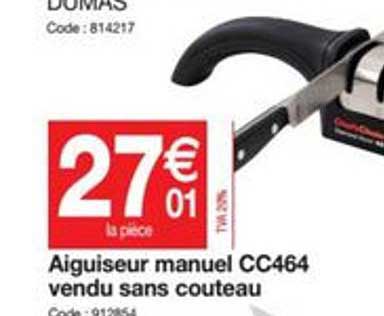 Aiguiseur Manuel Cc464 Vendu Sans Couteau