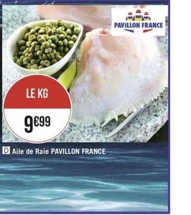 aile de raie pavillon france