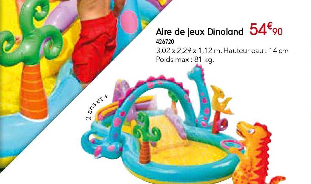 aire de jeux dinoland