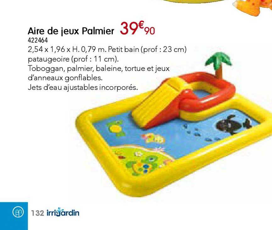 aire de jeux palmier