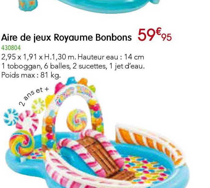 aire de jeux royaume bonbons