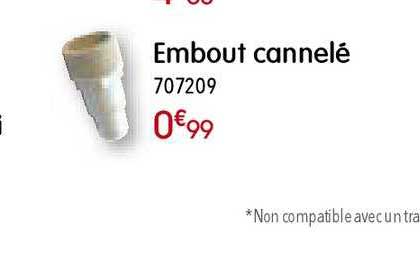 ambout cannelé