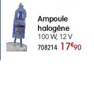 ampoule halogène
