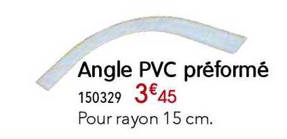 Angle Pvc Préformé
