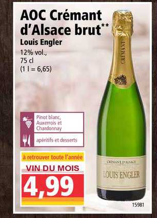 aoc crémant d'alsace brut louis engler
