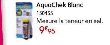 aquachek blanc