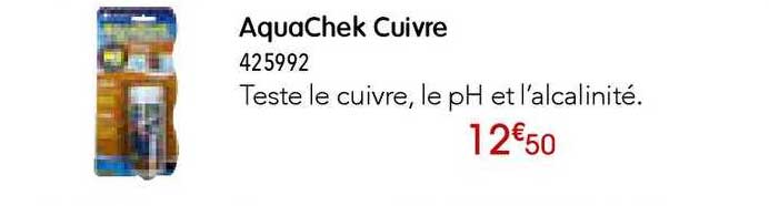 aquachek cuivre