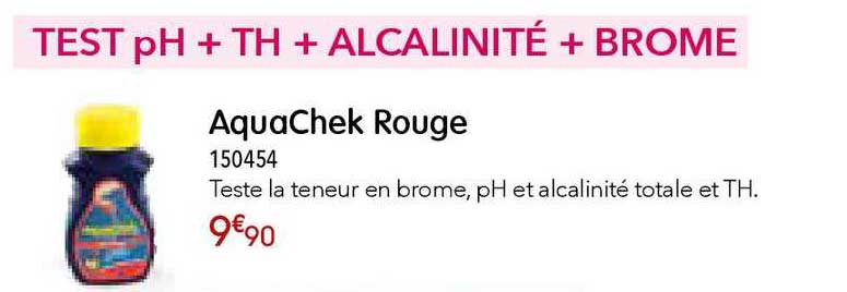 aquachek rouge