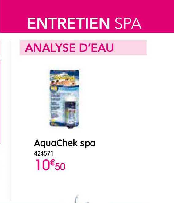 aquachek spa