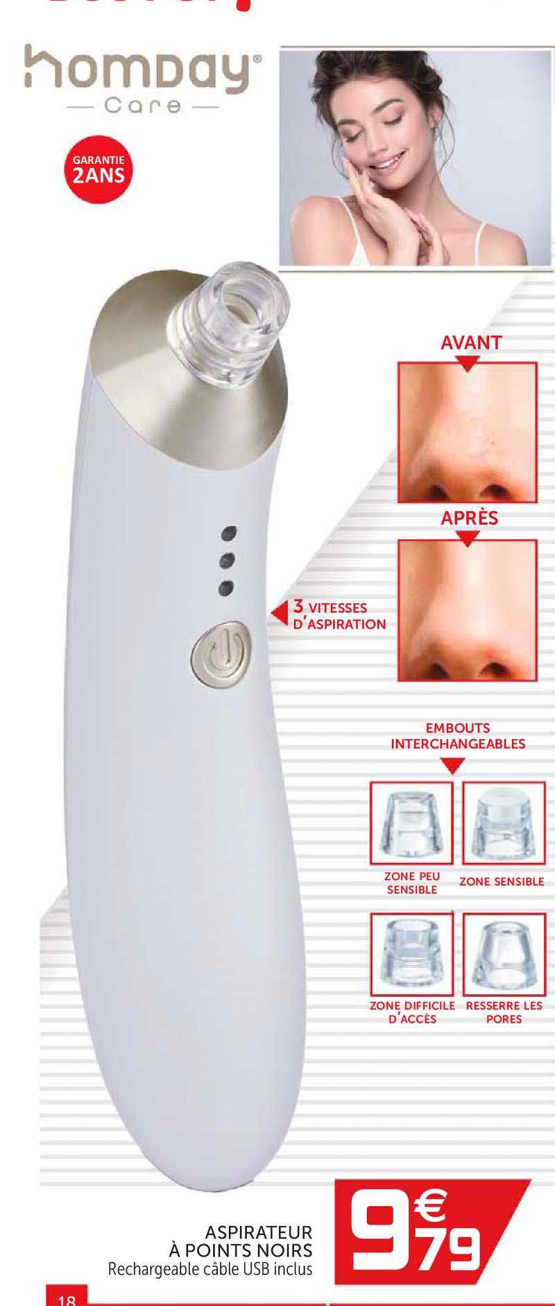 aspirateur à points noirs