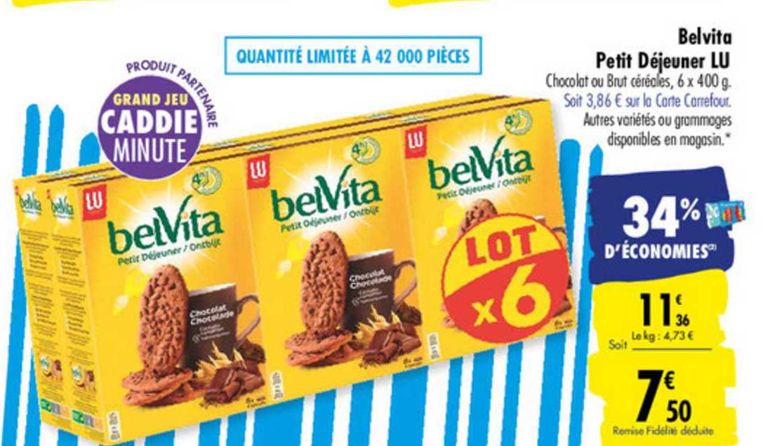 Belvita Petit Déjeuner Lu