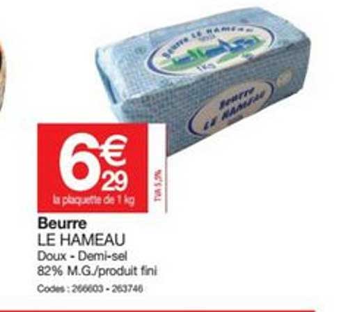 beurre le hameau