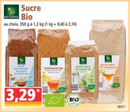 bio sonne sucre bio