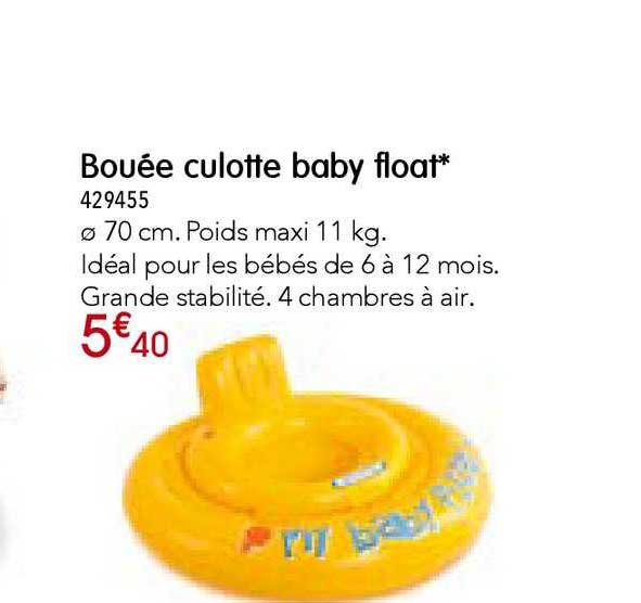 bouée culotte baby float