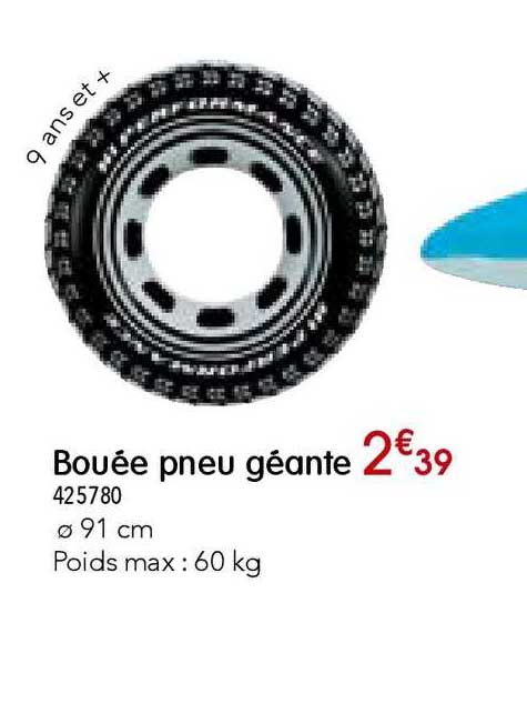 Bouée Pneu Géante