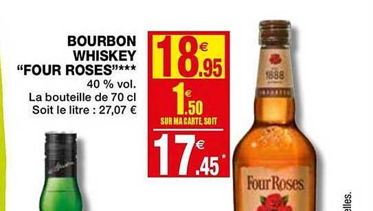 Bourbon Whiskey Four Roses