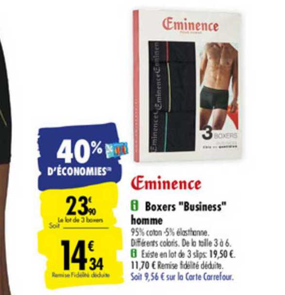 boxers business homme eminence