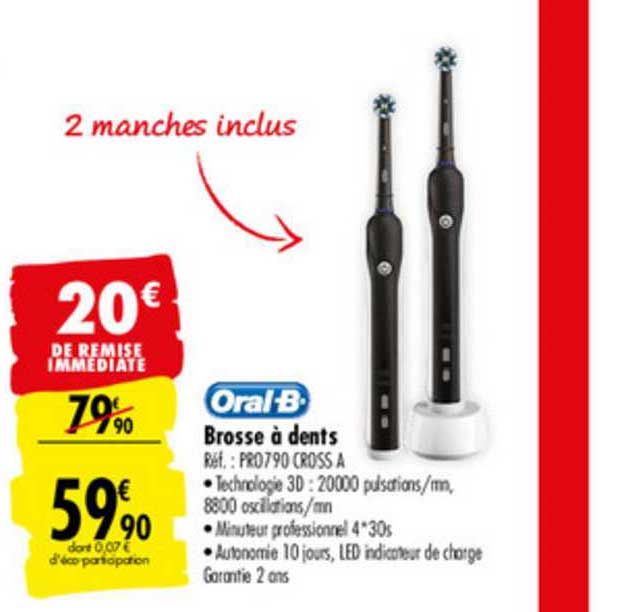 brosse à dents oral b