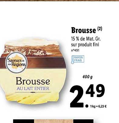 Brousse Au Lait Entier