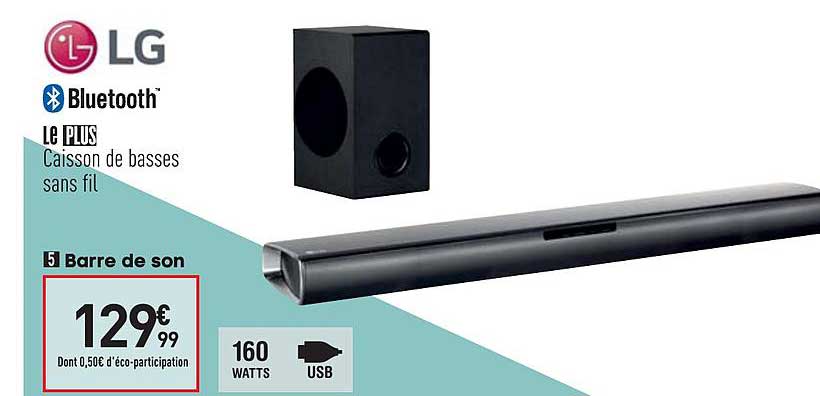 caisson de bases sans fil lg