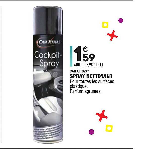 car xtras spray nettoyant