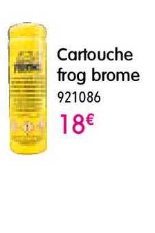 cartouche frog brome