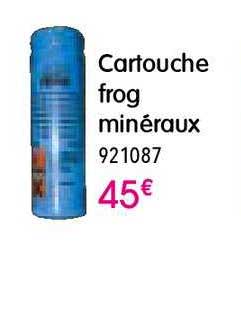 cartouche frog minéraux