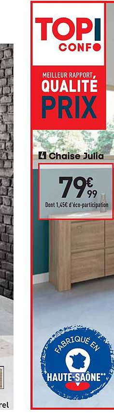 Chaise Julia