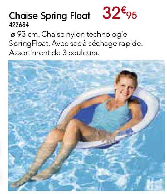 chaise spring float