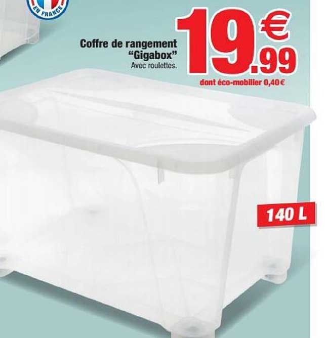 Coffre De Rangement Gigabox