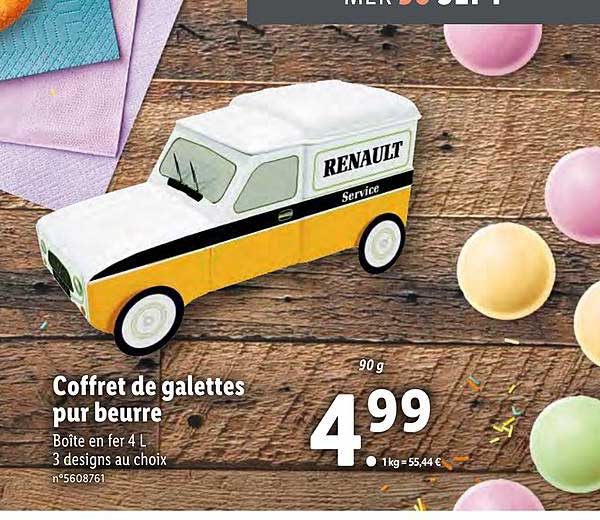 Coffret De Galettes Pur Beurre