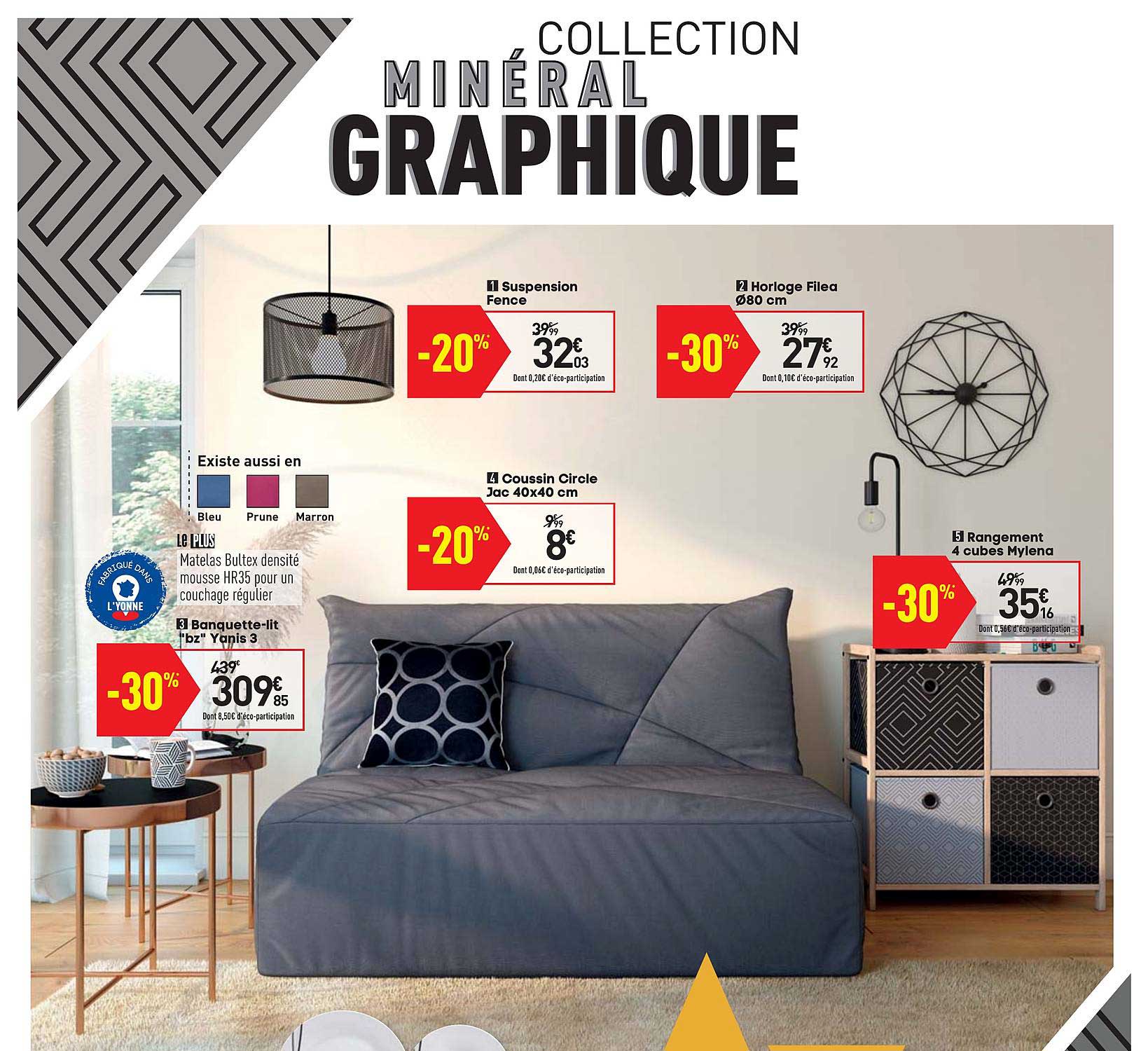 collection minéral graphique